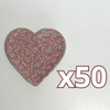 PLATO DE CORAZON 16 CM FONDO TRADICIONAL MIK ROSA