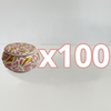 PAQUETE ALHAJERO TAPA PLANA NO PERSONALIZADO FONDO ROSA DESTELLOS ORO MIK