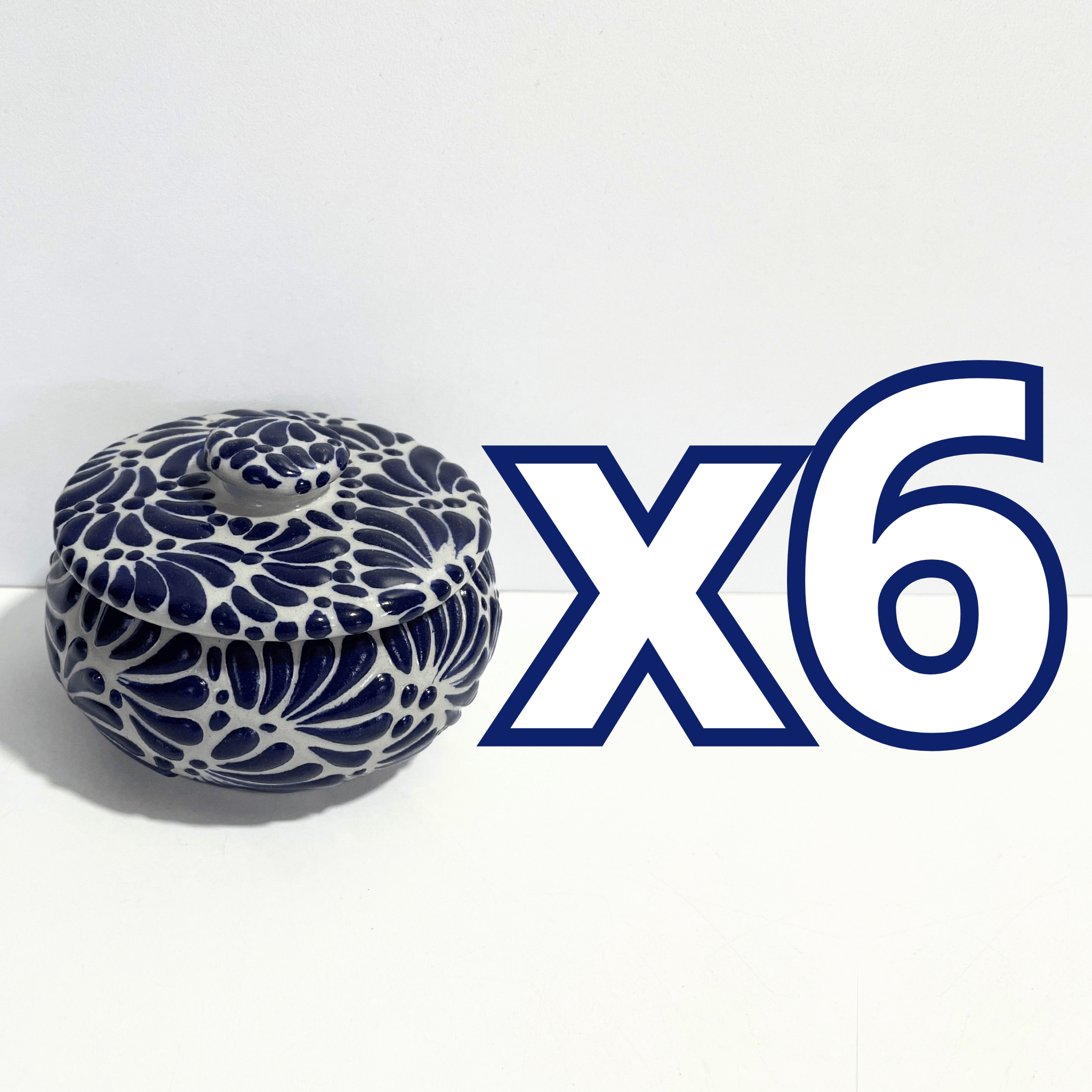 ALHAJERO TAPA BOTON NO PERSONALIZADO FONDO TRADICIONAL MIK AZUL COBALTO