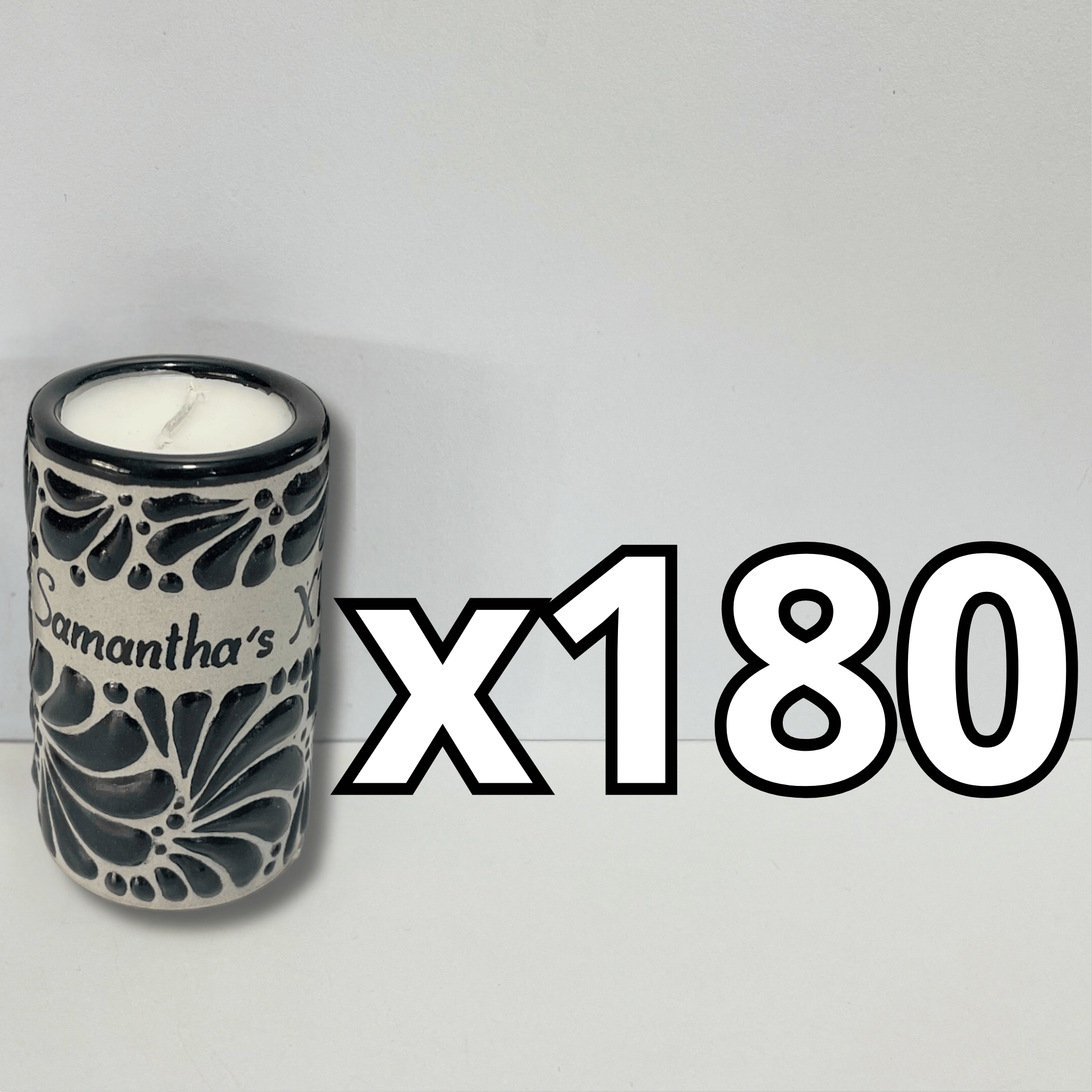 TEQUIVELA PERSONALIZADA FONDO TRADICIONAL MIK NEGRO NOMBRE XV