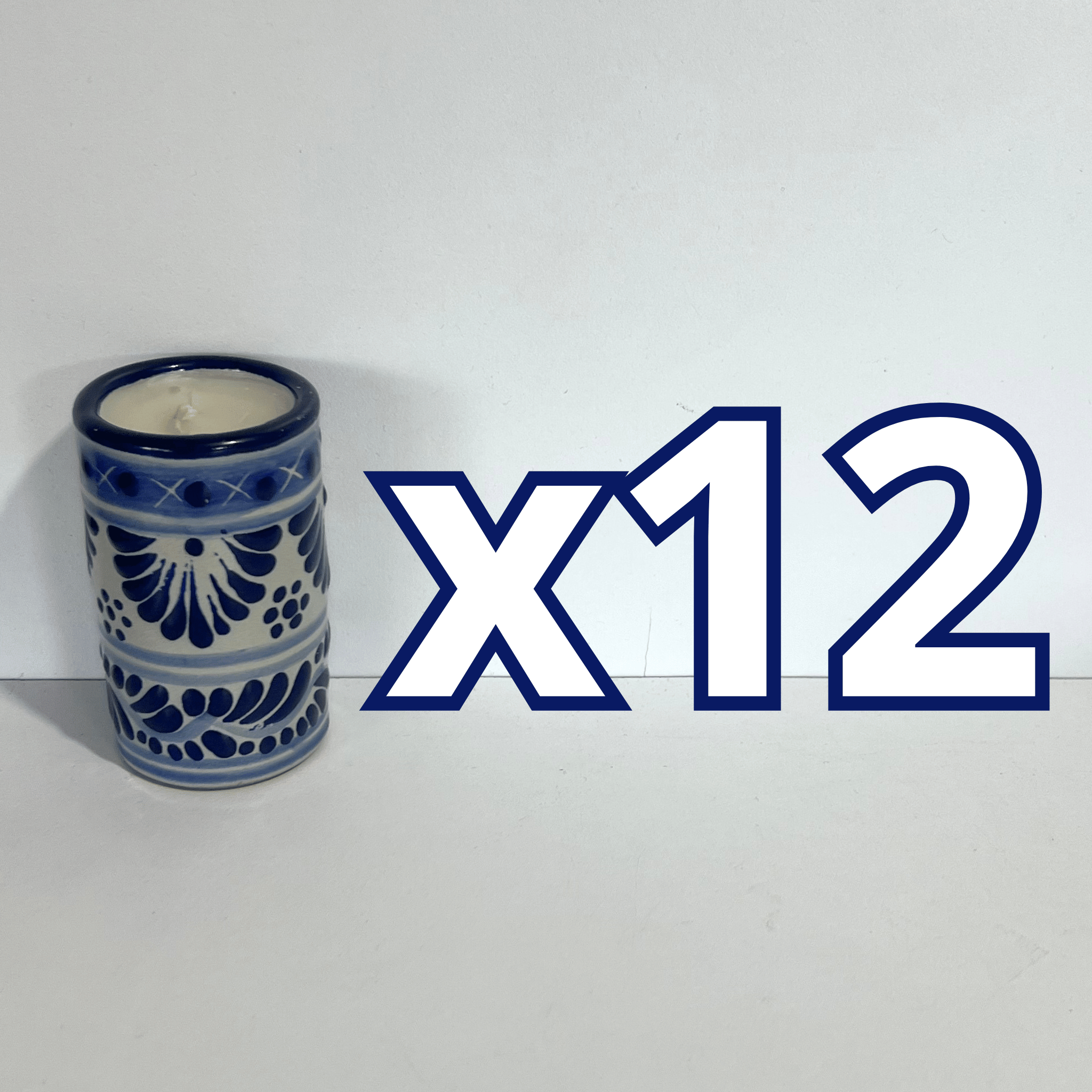 TEQUIVELA NO PERSONALIZADA FONDO TRADICIONAL CENEFA AZUL COBALTO