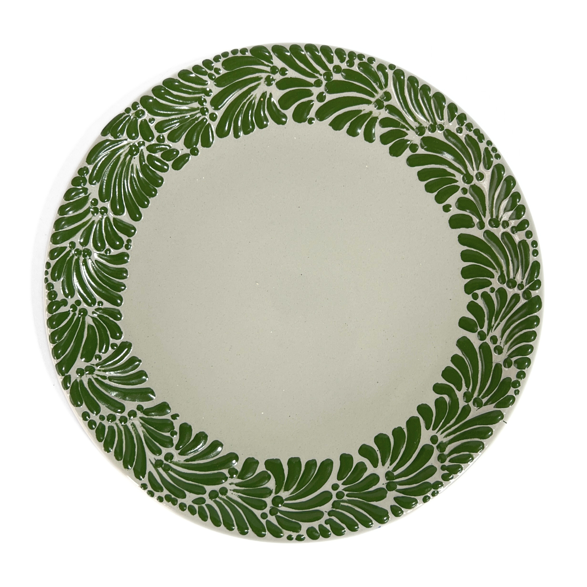 PLATO PLANO FONDO TRADICIONAL MIK CENEFA VERDE BANDERA
