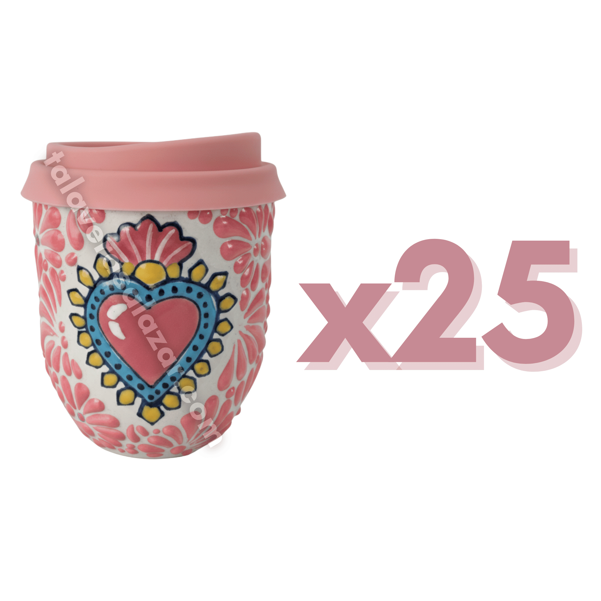 TERMO BOLITA FONDO TRADICIONAL MIK ROSA SAGRADO CORAZON ROSA