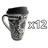 TERMO CON ASA 15 CM CALAVERA