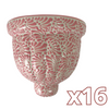 MACETA DE PARED GAJOS MEDIANA FONDO TRADICIONAL MIK ROSA