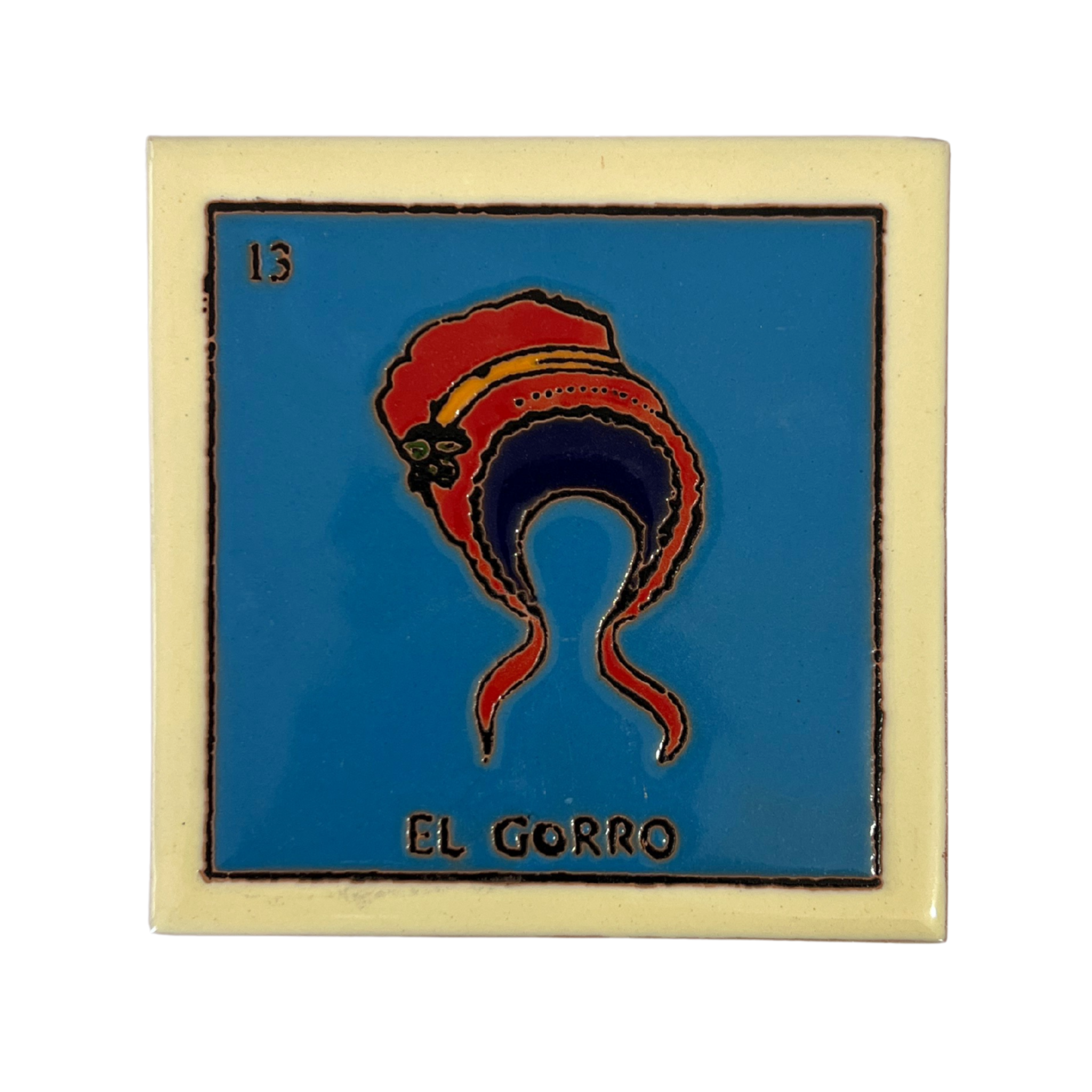 MOSAICO 10 CM LOTERIA EL GORRO