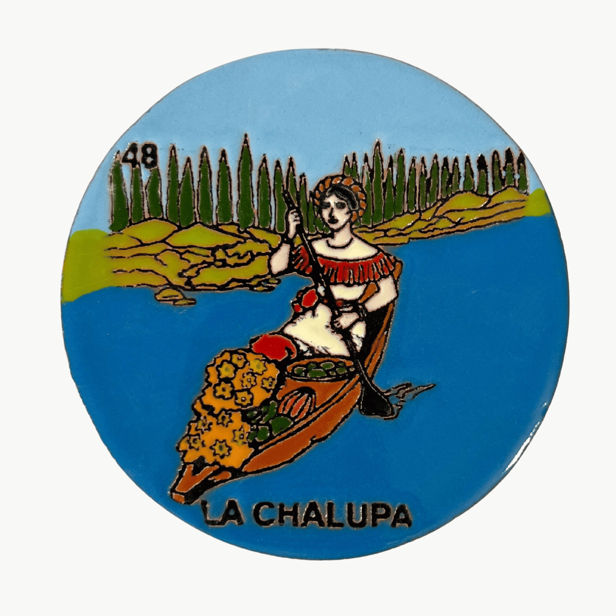 PORTAVASOS LOTERIA LA CHALUPA