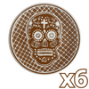 PLATO PLANO CALAVERA CAFE