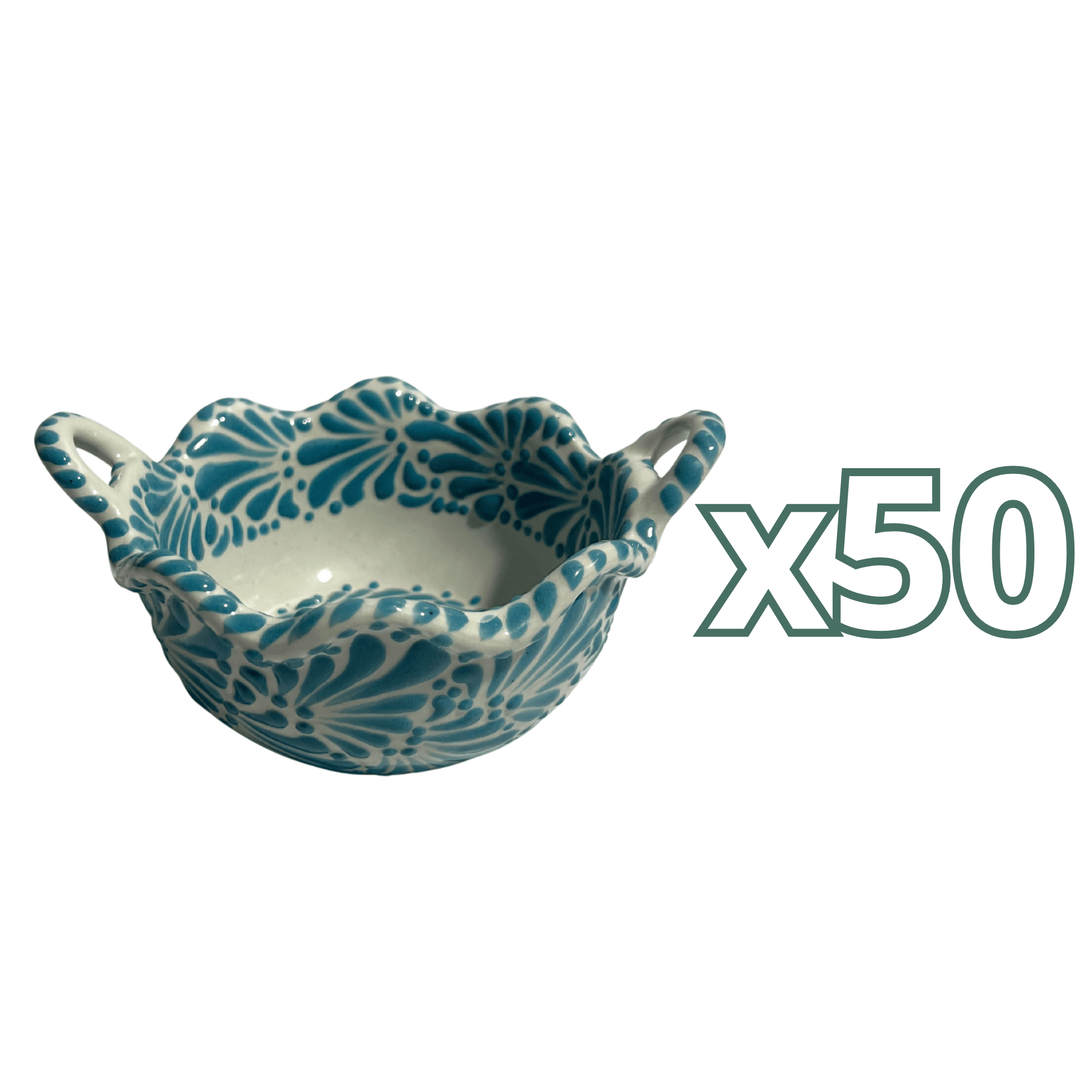 CAZUELA CHICA FONDO TRADICIONAL MIK VERDE TURQUESA