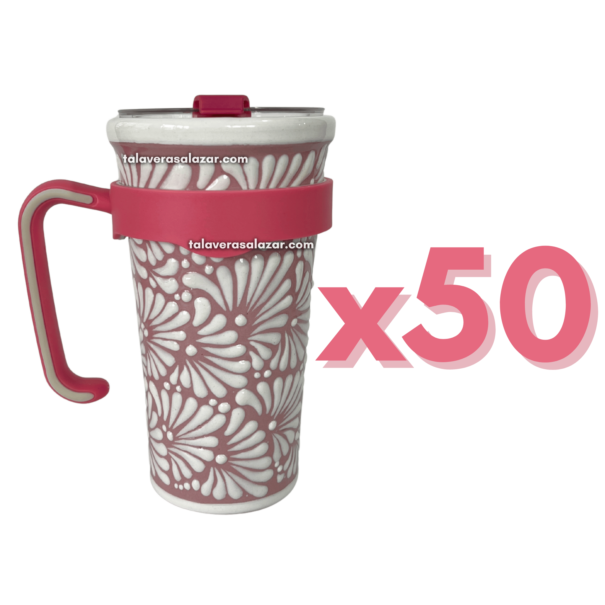 TERMO PRO ASA FONDO ROSA MIK BLANCO