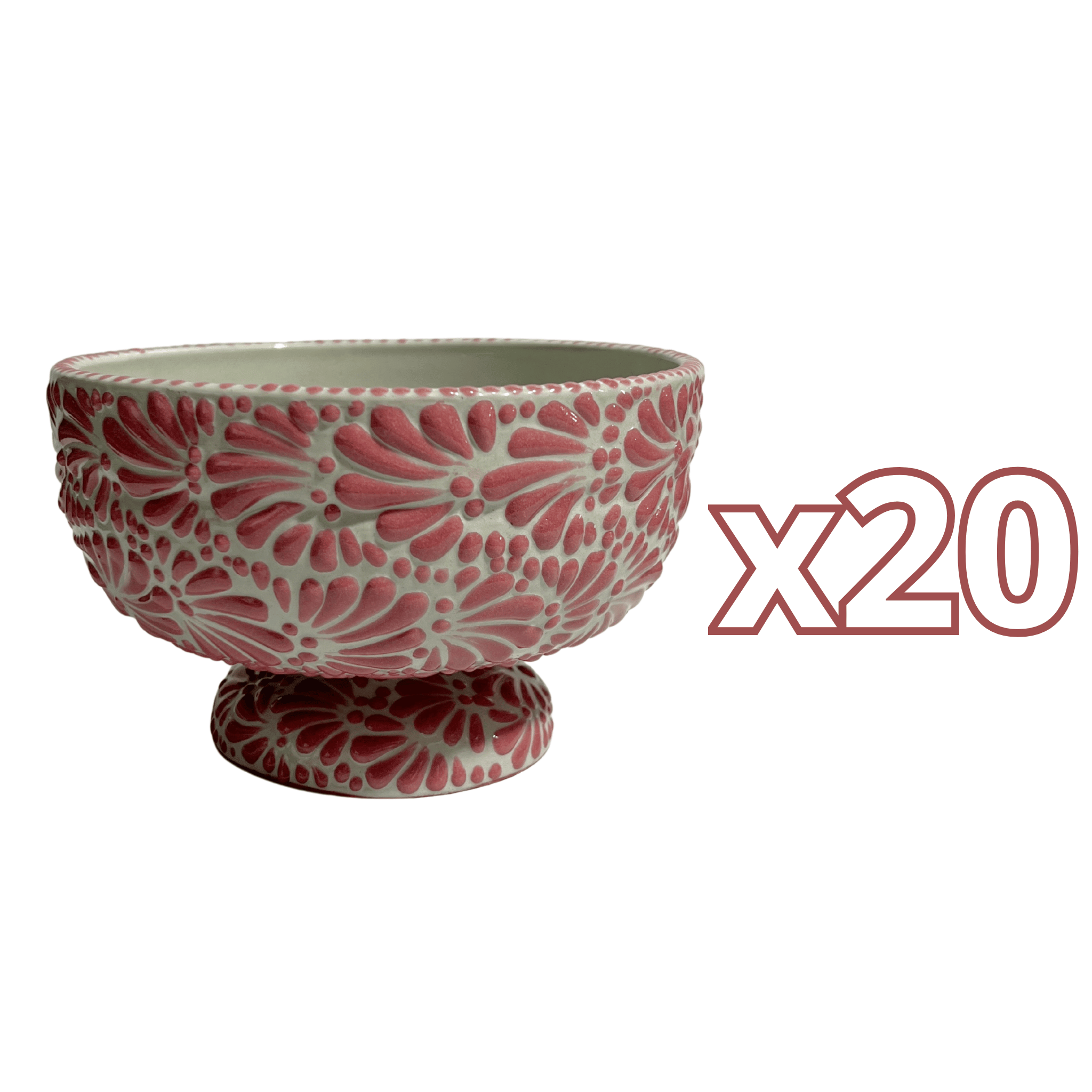 BASE FLORAL FONDO TRADICIONAL MIK ROSA