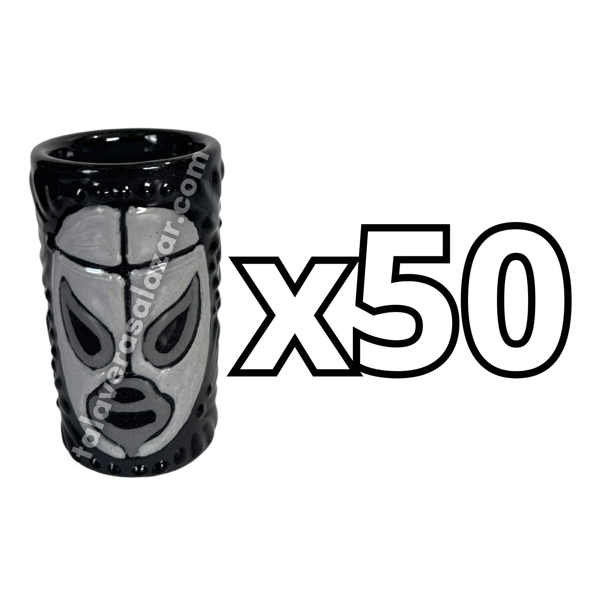 TEQUILERO NO PERSONALIZADO MIK SUPER BLACK LUCHADOR