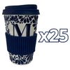 TERMO 15 CM SIN ASA FONDO TRADICIONAL MIK AZUL COBALTO INICIAL PERSONALIZADO