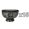 BASE FLORAL CALAVERA BLANCO Y NEGRO