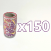 TEQUILERO NO PERSONALIZADO FONDO TRADICIONAL MIK COMBINACION ROSA Y MORADO DESTELLOS DE ORO
