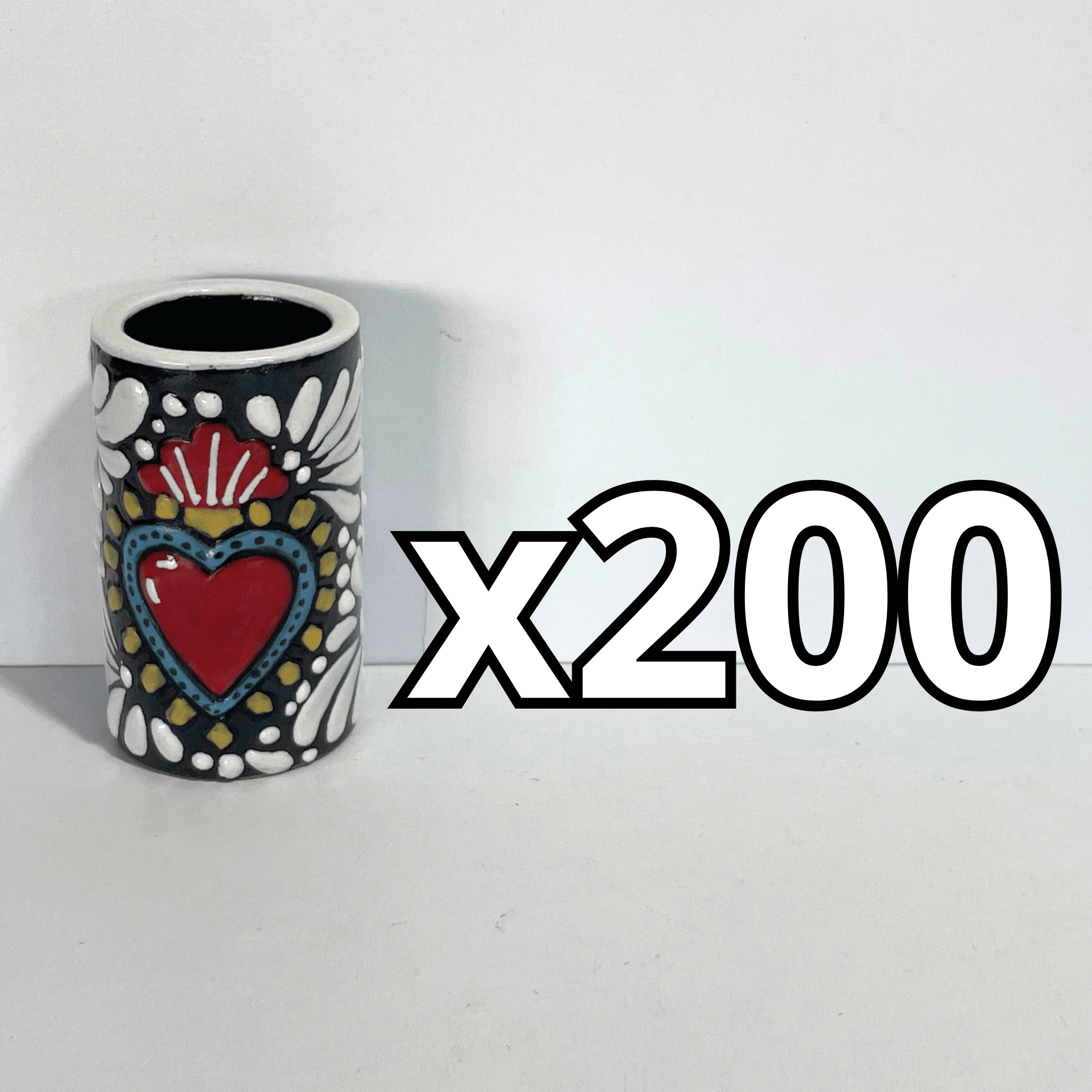 TEQUILERO FONDO NEGRO MIK BLANCO SAGRADO CORAZON