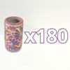 TEQUILERO NO PERSONALIZADO FONDO TRADICIONAL MIK COMBINACION ROSA Y MORADO DESTELLOS DE ORO