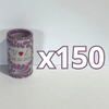 TEQUILERO PERSONALIZADO FONDO TRADICIONAL MIK MORADO INICIALES Y FECHA CON CORAZON
