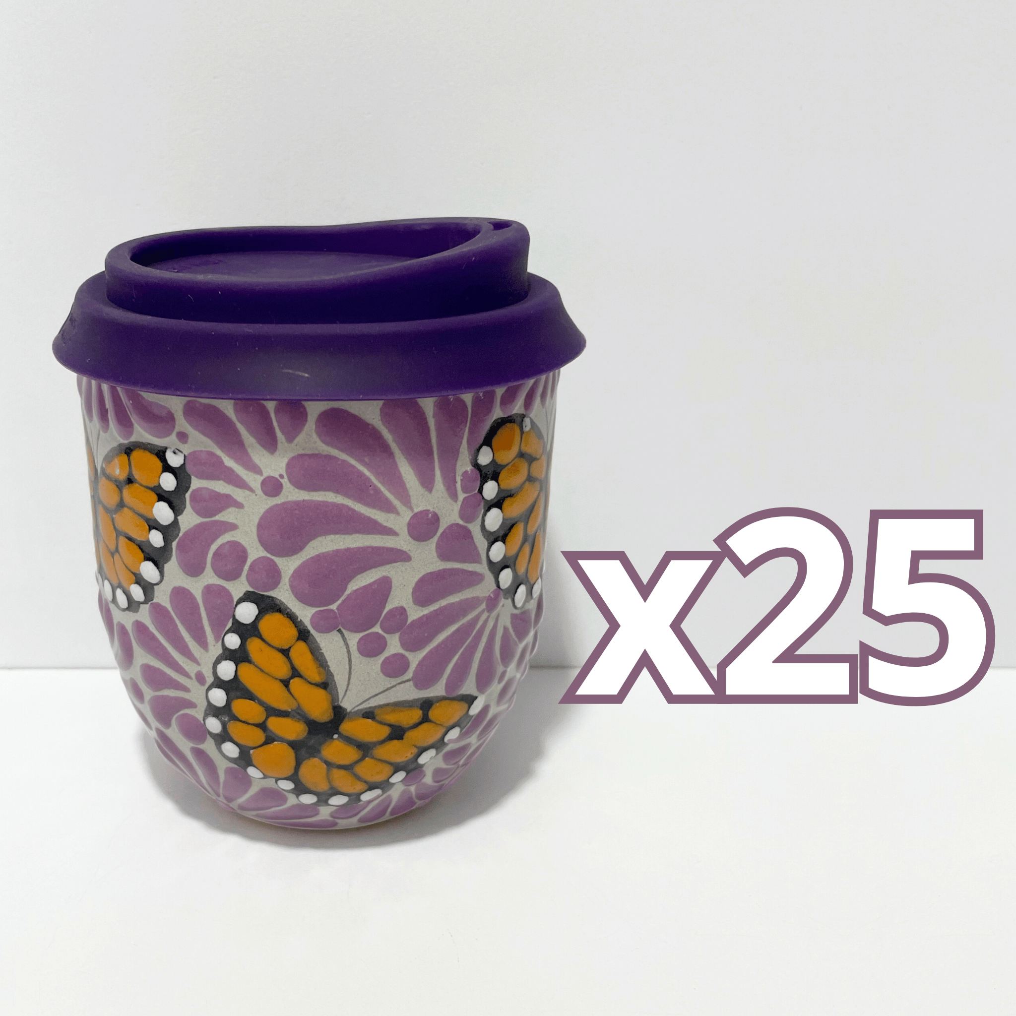 TERMO BOLITA FONDO TRADICIONAL MIK MORADO MARIPOSA