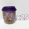 TERMO BOLITA FONDO TRADICIONAL MIK MORADO MARIPOSA