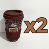 TERMO 15 CM SIN ASA FONDO CAFE MIK CAFE CHOCOLATE SAGRADO CORAZON CAFE