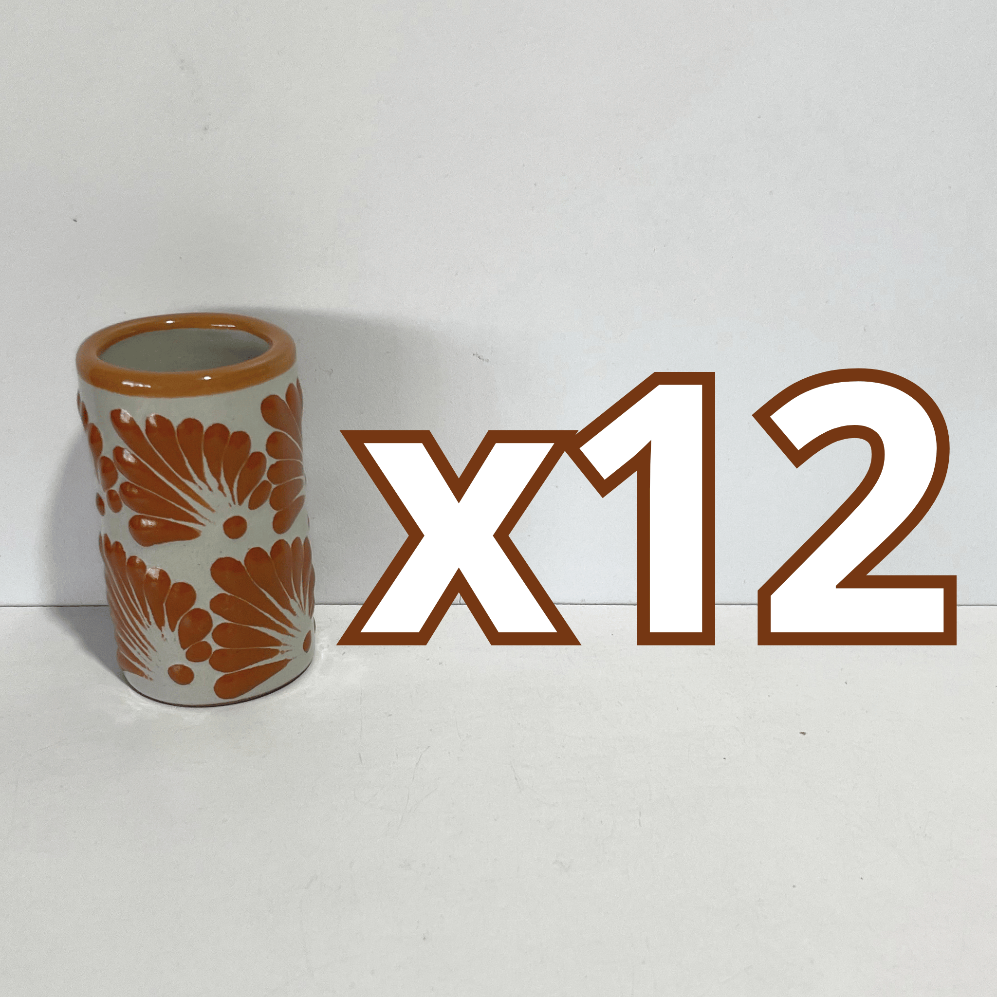 TEQUILERO NO PERSONALIZADO FONDO TRADICIONAL DECORADO TERRACOTA