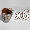 TAZA FORMA DE CORAZON FONDO CAFE MIK BLANCO SAGRADO CORAZON CAFE