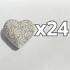 ALHAJERO GRANDE FORMA DE CORAZON FONDO TRADICIONAL MIK BLANCO