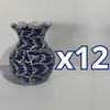 FLORERO ONDAS 17 CM FONDO TRADICIONAL MIK AZUL COBALTO