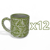 TAZA RECTA ESTANDAR FONDO TRADICIONAL MIK VERDE LIMON