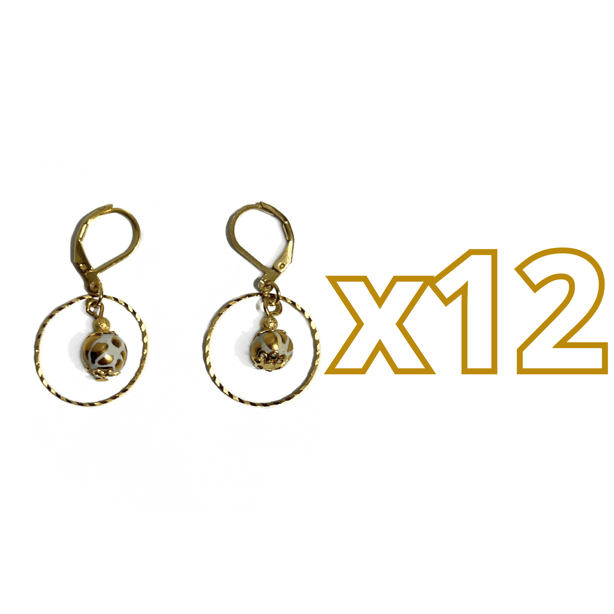 ARETES ARO ESFERA FONDO TRADICIONAL DESTELLOS DE ORO