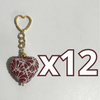 LLAVERO CORAZON 5 CM TRIDIMENSIONAL FONDO TRADICIONAL MIK VINO