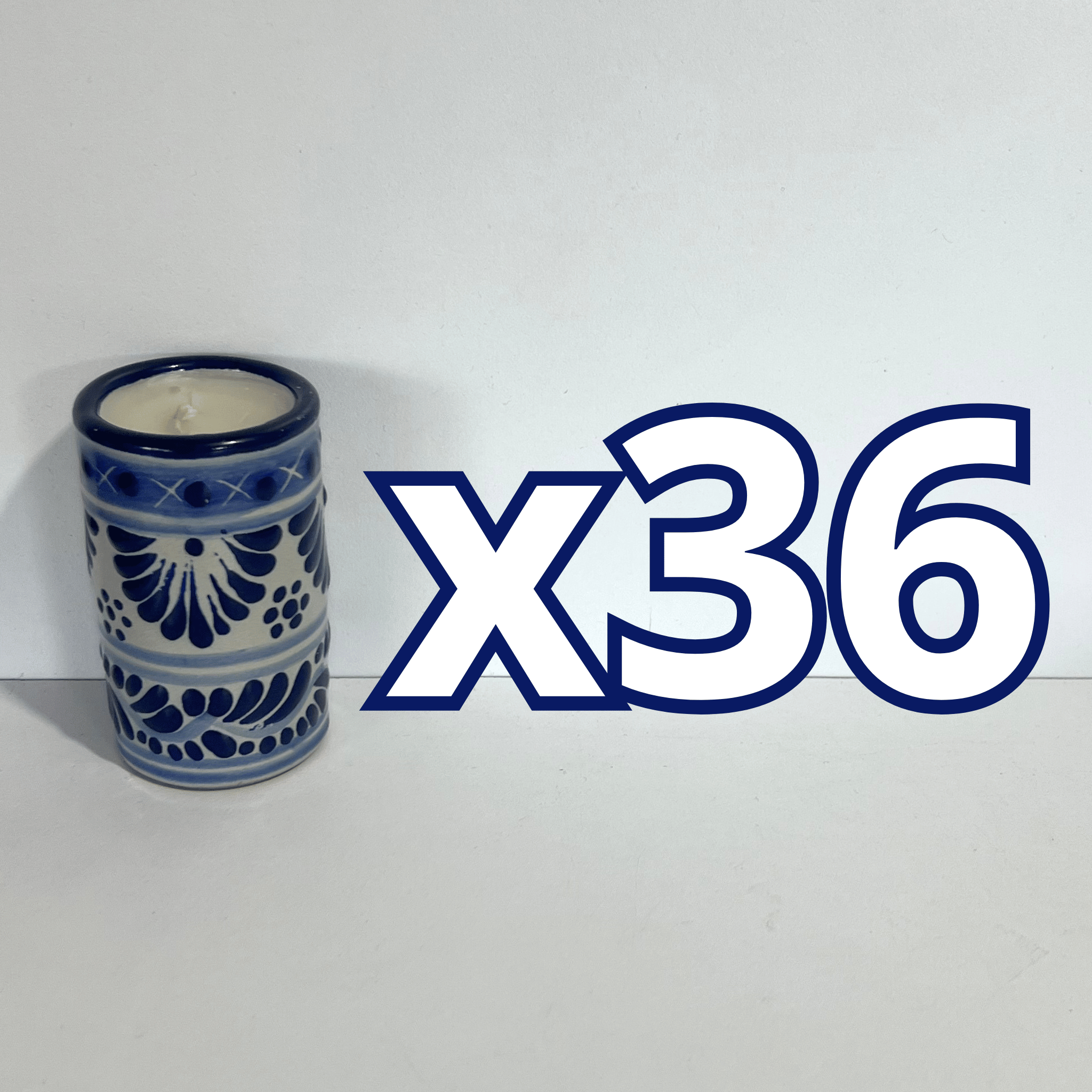 TEQUIVELA NO PERSONALIZADA FONDO TRADICIONAL CENEFA AZUL COBALTO
