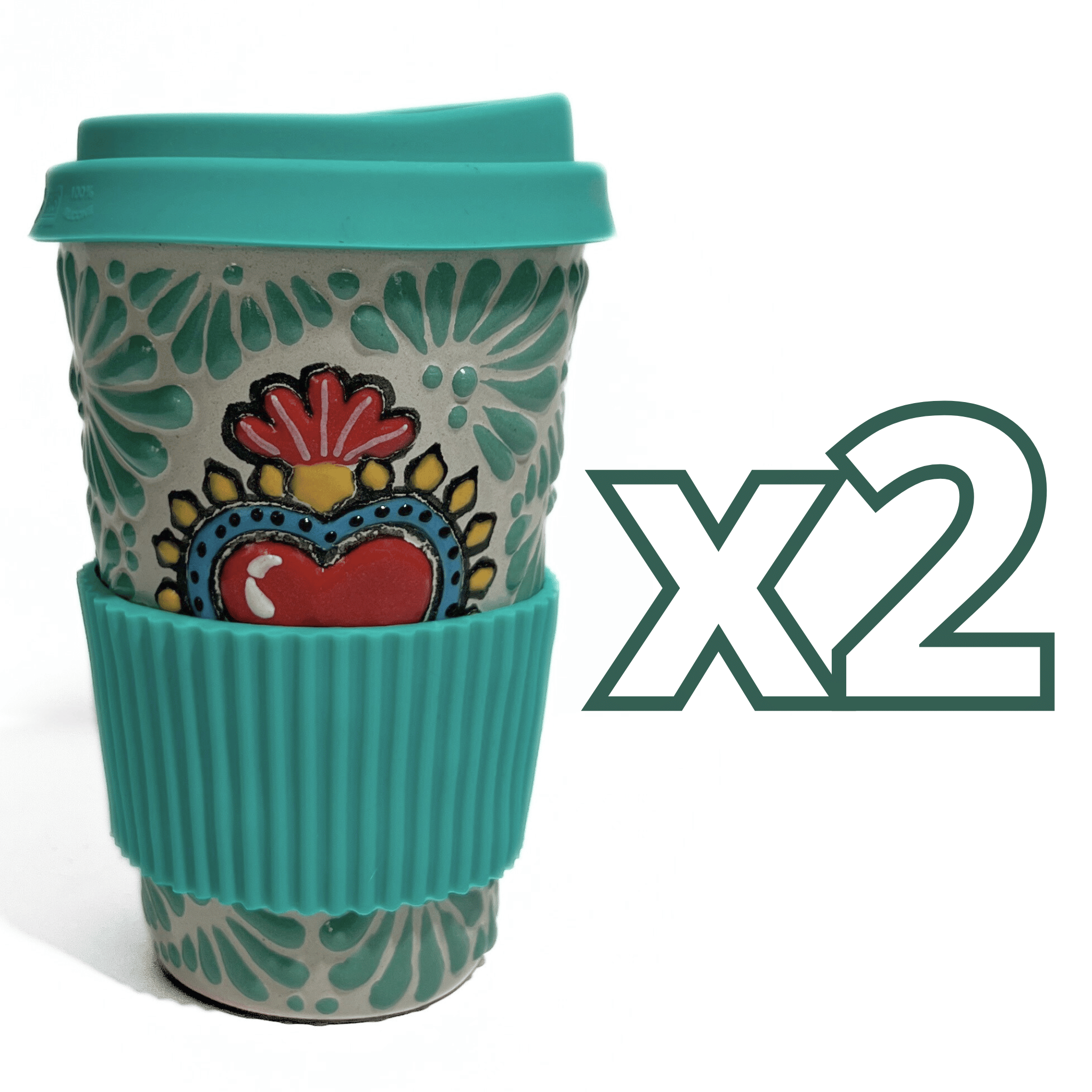TERMO 15 CM SIN ASA FONDO TRADICIONAL MIK MENTA SAGRADO CORAZON