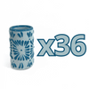 TEQUILERO NO PERSONALIZADO FONDO BABY BLUE CENEFA AZUL TURQUESA