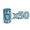 TEQUILERO NO PERSONALIZADO FONDO BABY BLUE CENEFA AZUL TURQUESA