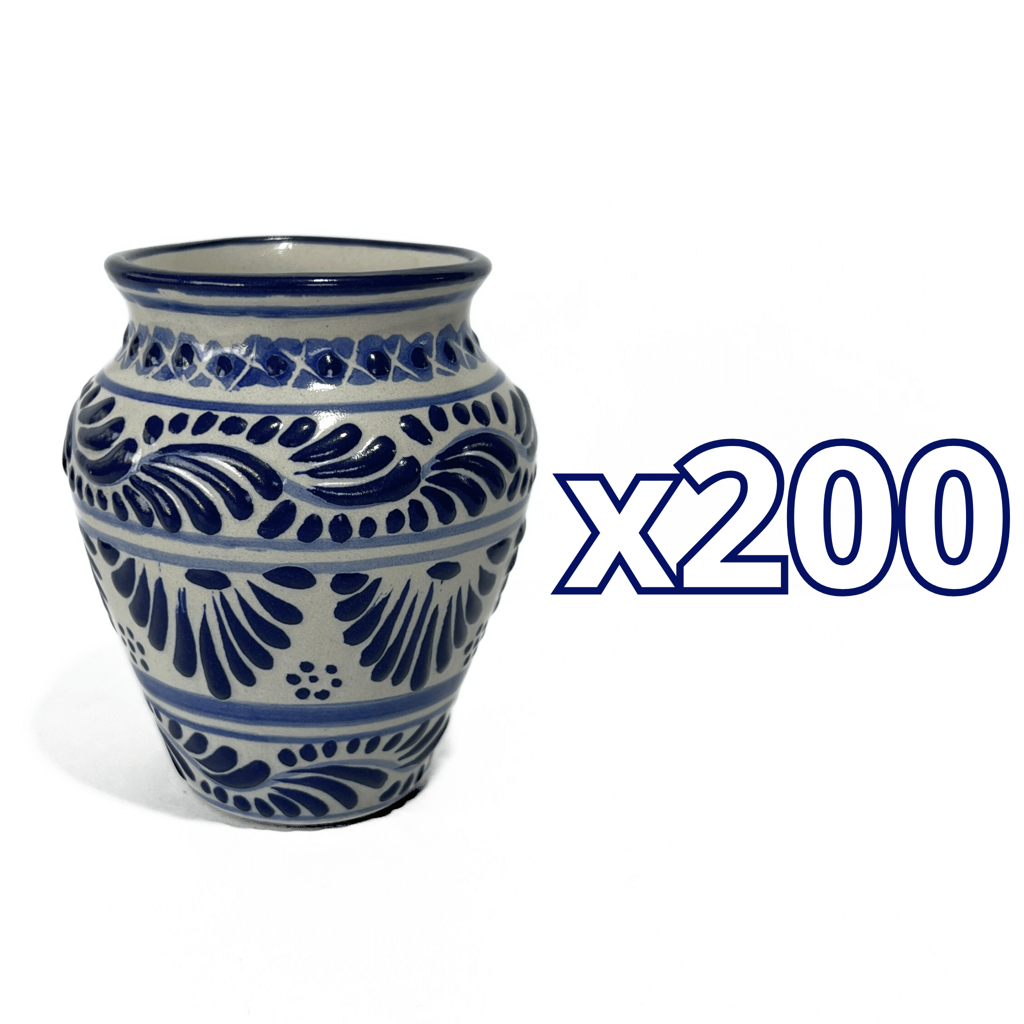 CANTARITO NO PERSONALIZADO FONDO TRADICIONAL CENEFA AZUL COBALTO