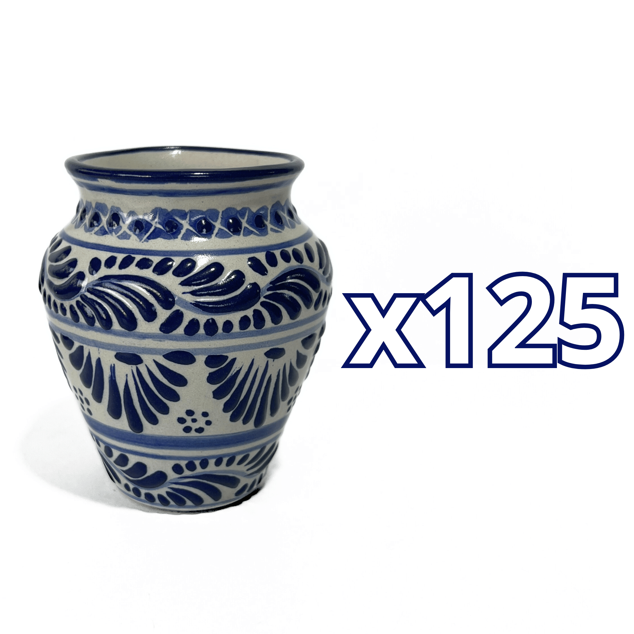 CANTARITO NO PERSONALIZADO FONDO TRADICIONAL CENEFA AZUL COBALTO