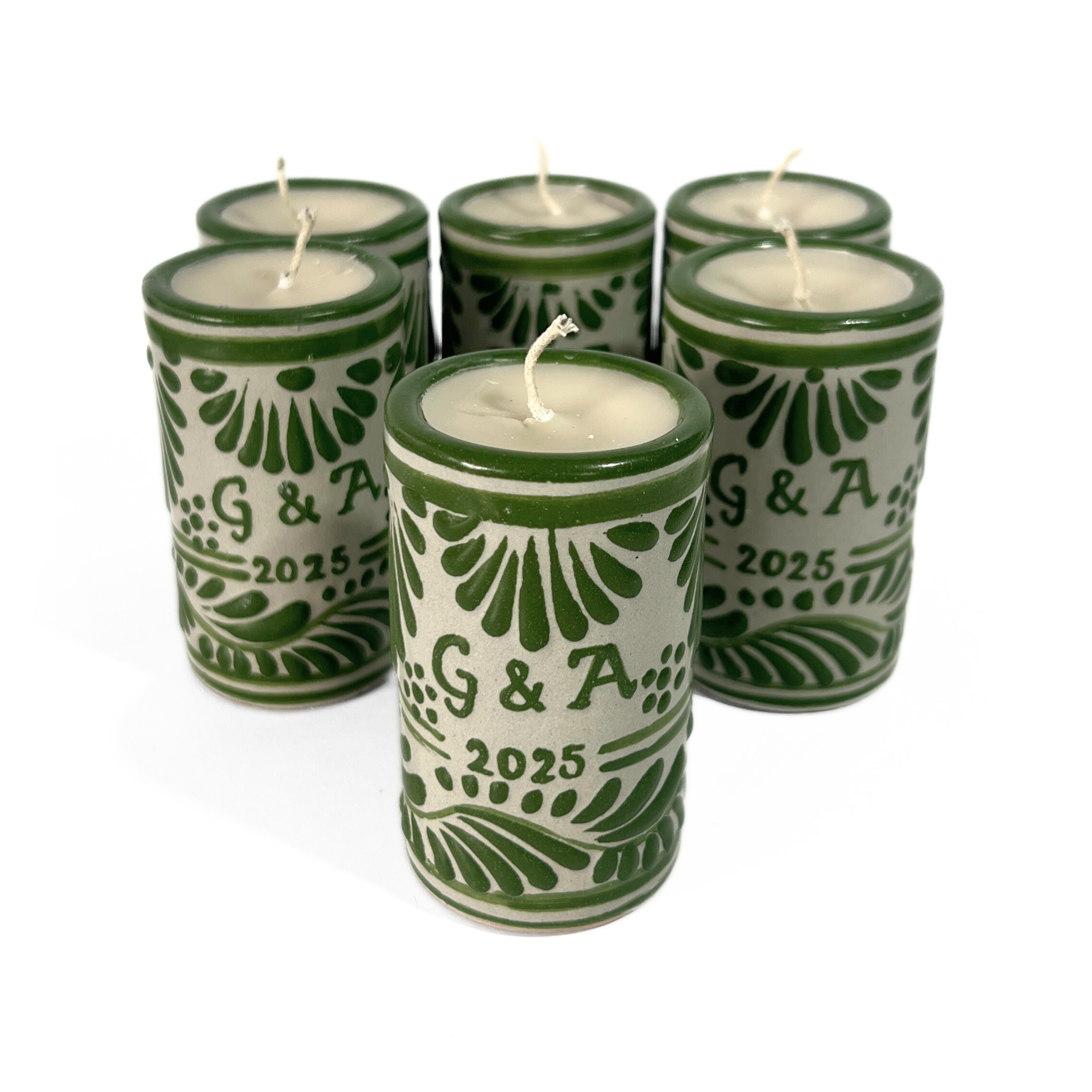 TEQUIVELA 8 CARACTERES FONDO TRADICIONAL CENEFA VERDE BANDERA PERSONALIZADA