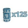 TEQUILERO NO PERSONALIZADO FONDO BABY BLUE CENEFA AZUL TURQUESA