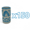 TEQUILERO NO PERSONALIZADO FONDO BABY BLUE CENEFA ABANICO AZUL TURQUESA