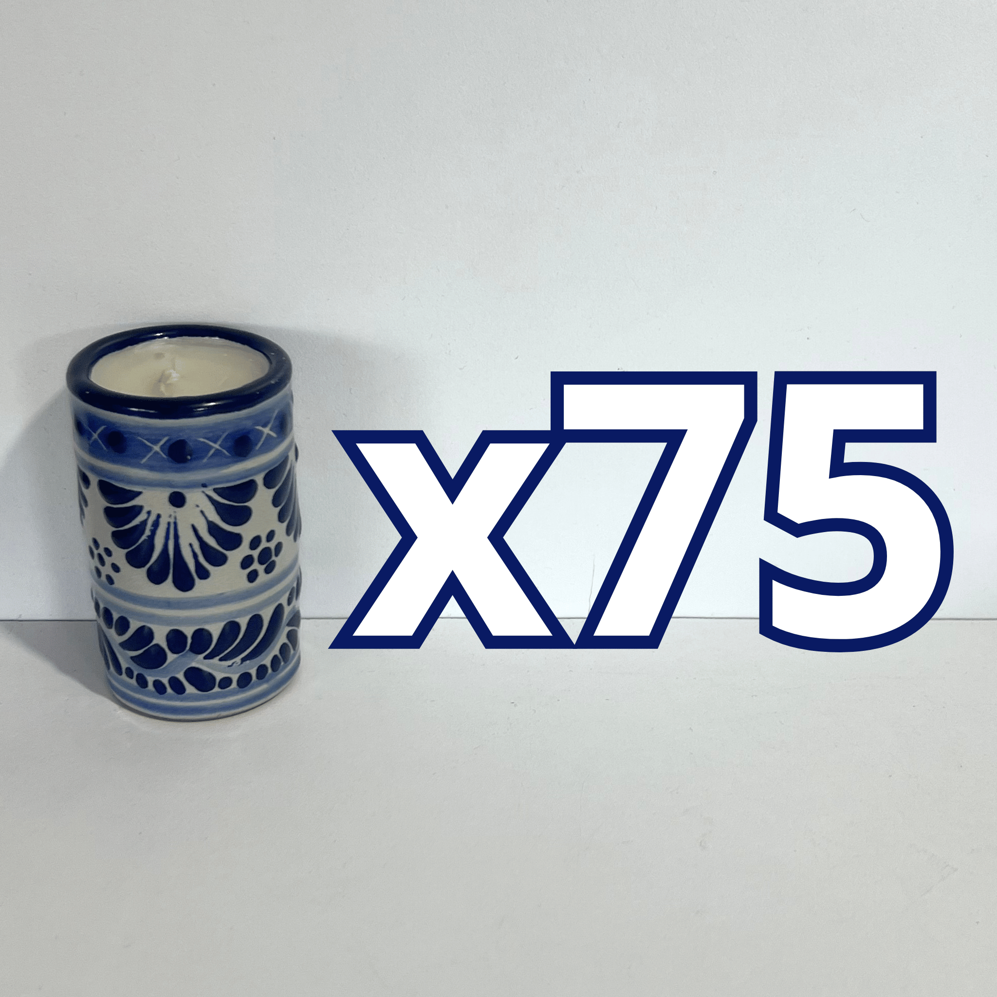 TEQUIVELA NO PERSONALIZADA FONDO TRADICIONAL CENEFA AZUL COBALTO