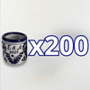 PAQUETE MEZCALERO FONDO TRADICIONAL CENEFA AZUL COBALTO INICIALES Y AÑO
