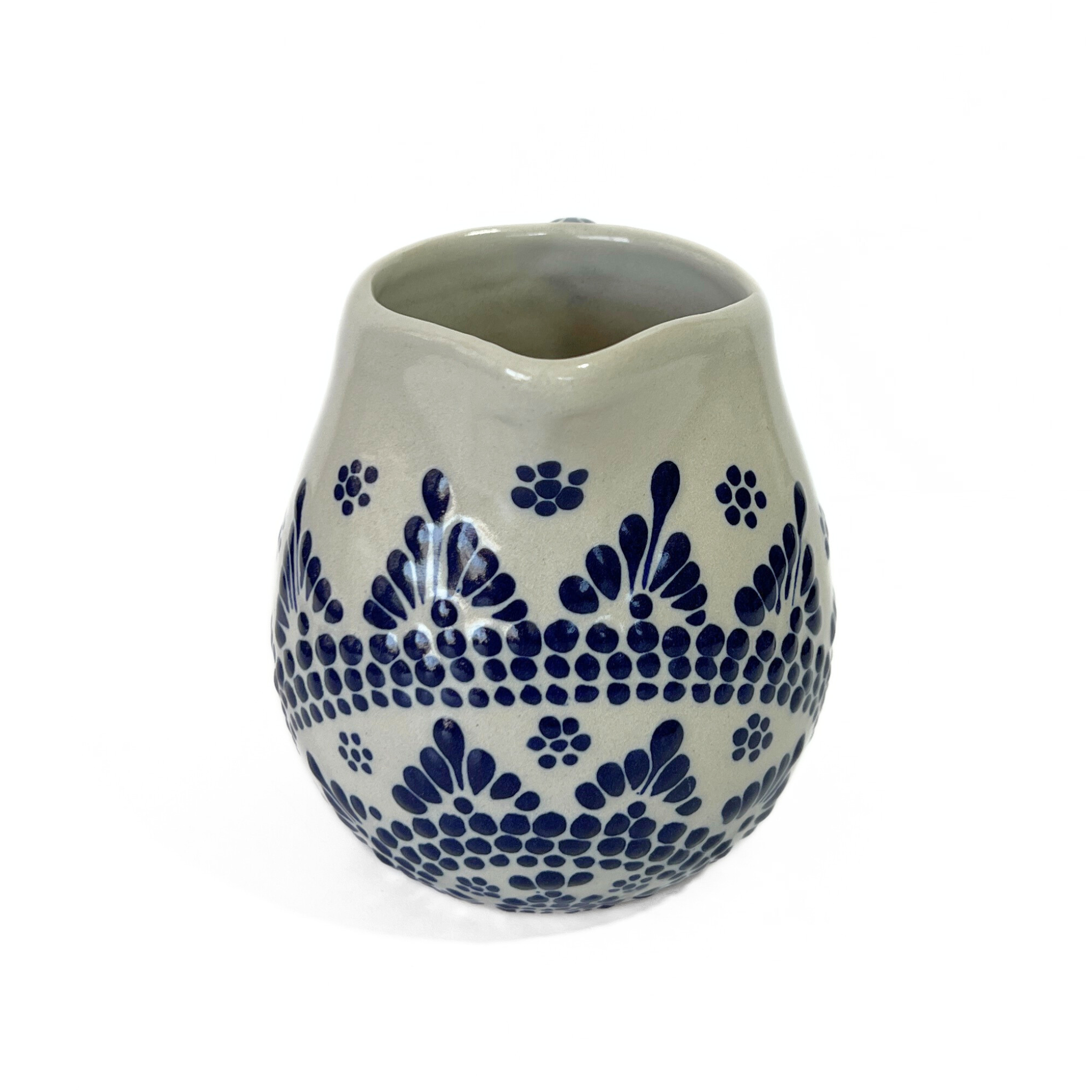 CREMERA FONDO TRADICIONAL CENEFA MANDALA AZUL COBALTO