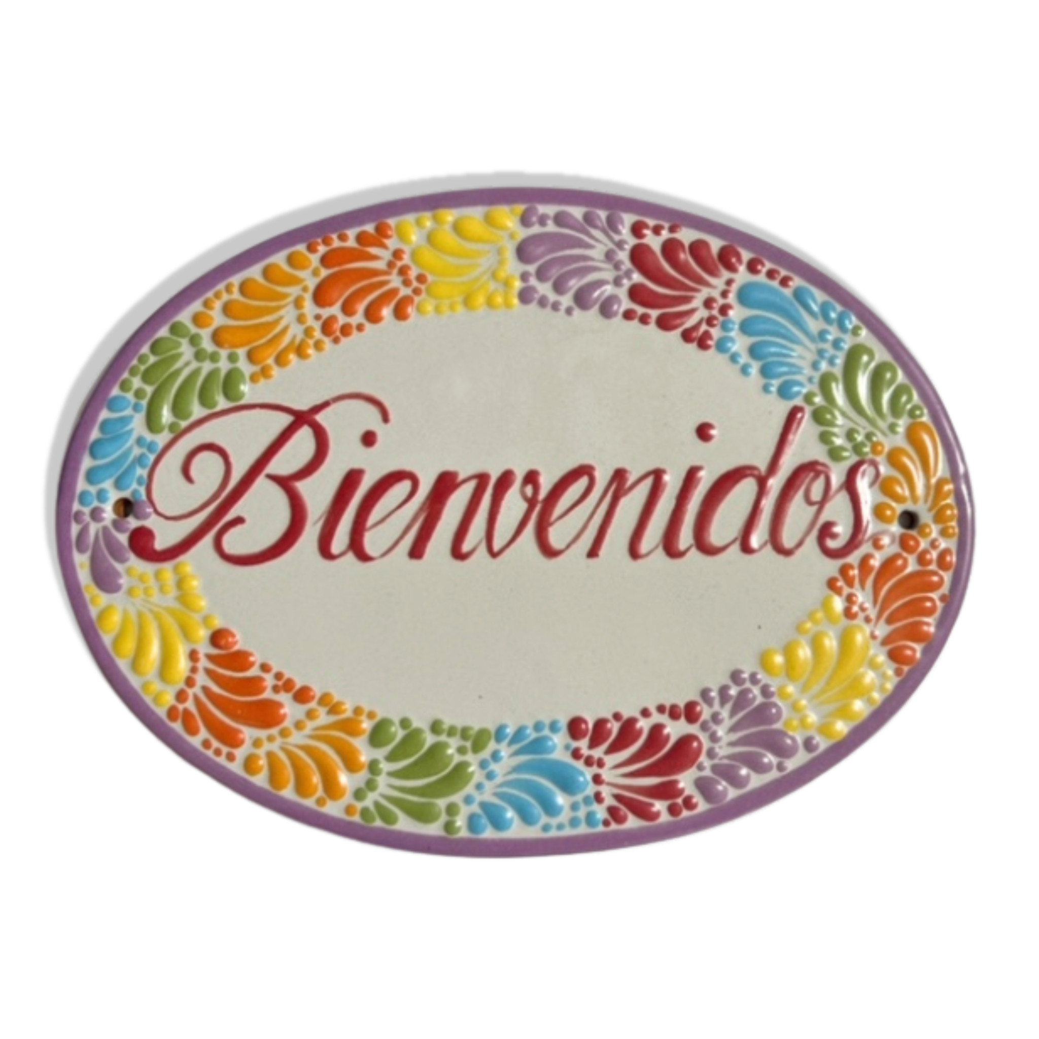 PLACA OVALADA