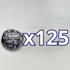 PAQUETE ALHAJERO TAPA PLANA PERSONALIZADO FONDO BLANCO MIK AZUL COBALTO MI BAUTIZO NOMBRE