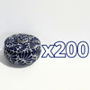 ALHAJERO TAPA BOTON NO PERSONALIZADO FONDO TRADICIONAL MIK AZUL COBALTO