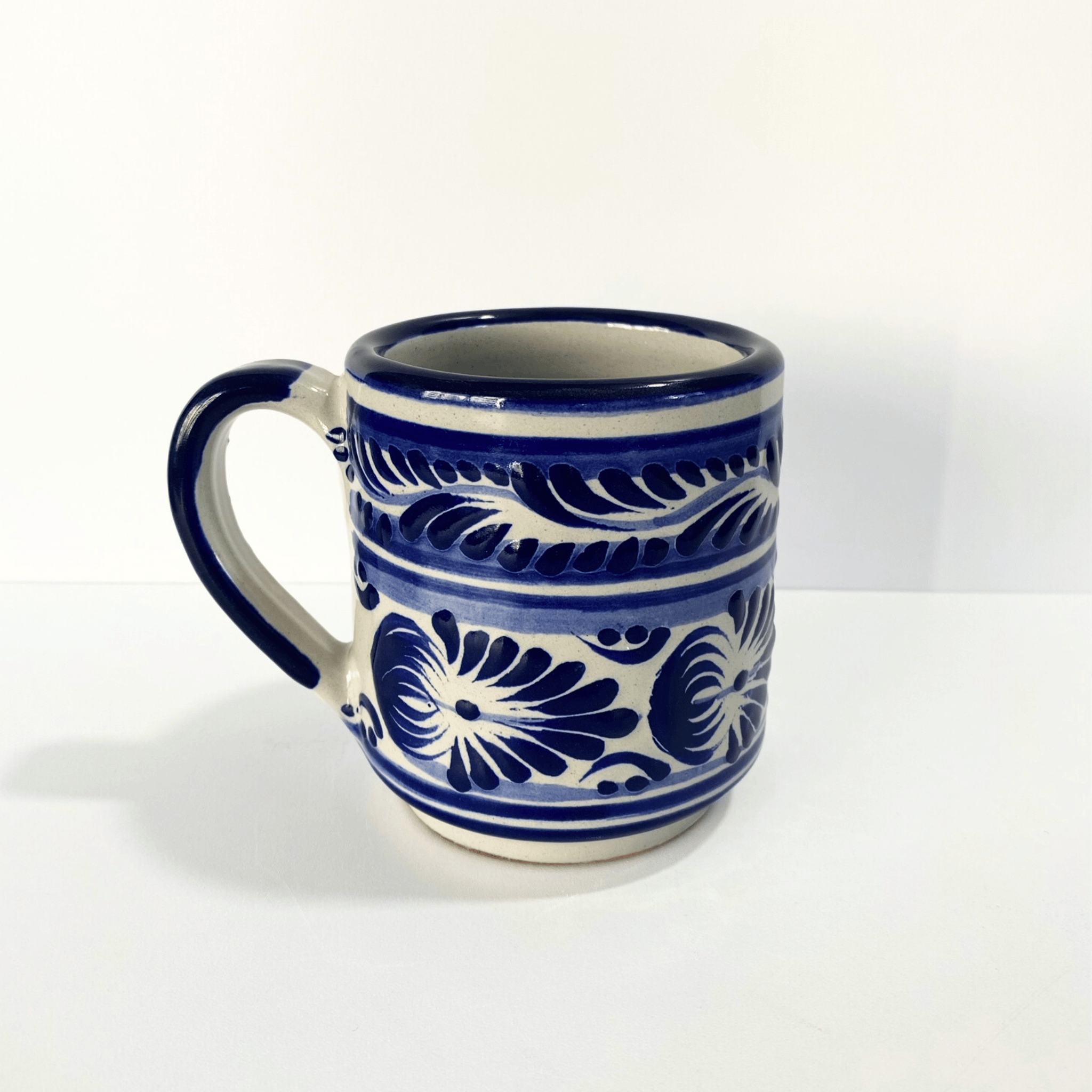 TAZA RECTA ESTANDAR AZUL COBALTO CENEFA
