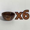TAZON 15 CM FONDO CAFE MIK CAFE CHOCOLATE MARIPOSAS