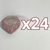 ALHAJERO GRANDE 16 CARACTERES FORMA DE CORAZON FONDO TRADICIONAL MIK ROSA